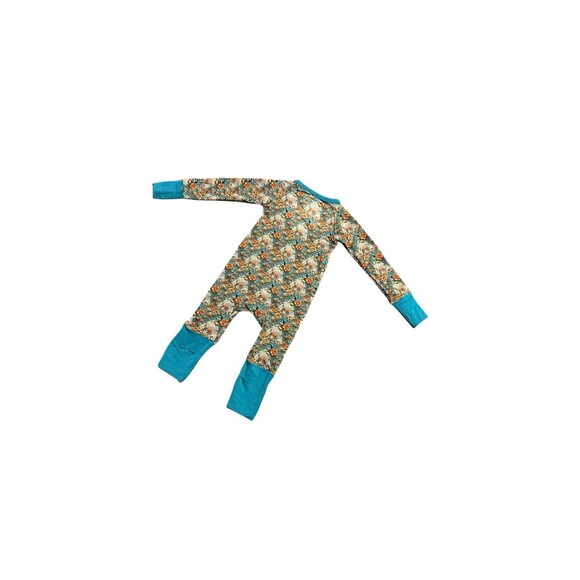 Unbranded | Snow White Bamboo Zippie | 0-3m - Picture 2 of 4